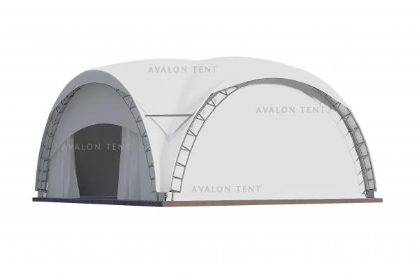 Арочный шатер 121м2  11x11