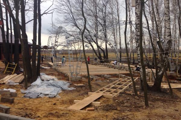Пол из половой доски 28 мм по 1700 руб м2 (апалубка из бруса)